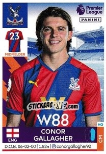 Sticker Conor Gallagher - Premier League Inglese 2021-2022 n. 214 - Panini