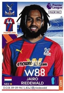 Figurina Jaïro Riedewald - Premier League Inglese 2021-2022 - Panini