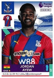 Cromo Jordan Ayew - Premier League Inglese 2021-2022 - Panini