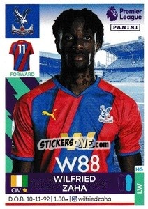Sticker Wilfried Zaha - Premier League Inglese 2021-2022 n. 217 - Panini