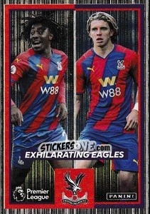 Sticker Eberechi Eze / Conor Gallagher - Premier League Inglese 2021-2022 n. 222 - Panini