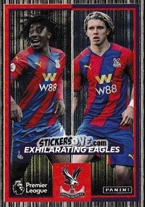 Sticker Eberechi Eze / Conor Gallagher - Premier League Inglese 2021-2022 - Panini