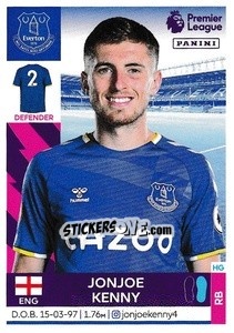 Sticker Jonjoe Kenny - Premier League Inglese 2021-2022 - Panini