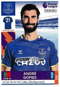 Sticker André Gomes - Premier League Inglese 2021-2022 - Panini