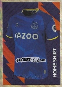 Sticker Home Kit - Premier League Inglese 2021-2022 n. 250 - Panini