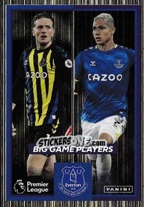 Sticker Jordan Pickford / Richarlison - Premier League Inglese 2021-2022 n. 251 - Panini