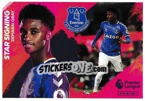 Sticker Demarai Gray - Star Signing - Premier League Inglese 2021-2022 n. 252 - Panini