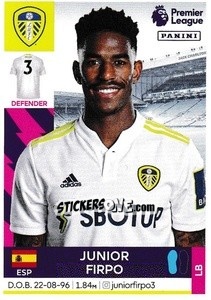 Figurina Junior Firpo - Premier League Inglese 2021-2022 - Panini