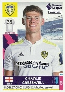 Sticker Charlie Cresswell - Premier League Inglese 2021-2022 n. 264 - Panini