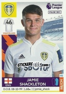 Cromo Jamie Shackleton - Premier League Inglese 2021-2022 - Panini