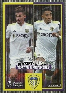 Cromo Kalvin Phillips / Raphinha - Premier League Inglese 2021-2022 - Panini