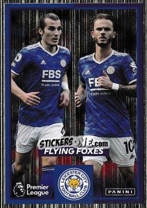 Figurina Çağlar Söyüncü / James Maddison - Premier League Inglese 2021-2022 - Panini