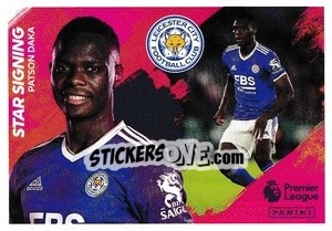Sticker Patson Daka - Star Signing - Premier League Inglese 2021-2022 n. 310 - Panini
