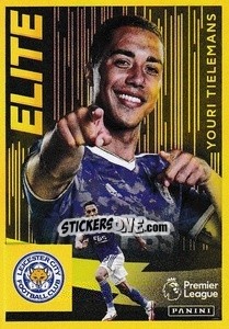Sticker Youri Tielemans - Elite - Premier League Inglese 2021-2022 n. 311 - Panini