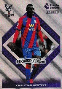 Sticker Christian Benteke - Premier League Inglese 2021-2022 - Panini