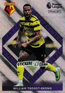 Sticker William Troost-Ekong - Premier League Inglese 2021-2022 - Panini