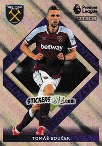 Figurina Tomas Souček - Premier League Inglese 2021-2022 - Panini