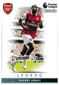Cromo Thierry Henry - Premier League Inglese 2021-2022 - Panini