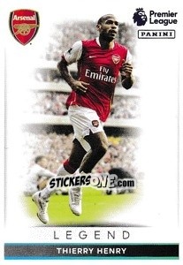 Figurina Thierry Henry - Premier League Inglese 2021-2022 - Panini