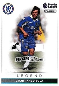 Sticker Gianfranco Zola - Premier League Inglese 2021-2022 n. 334 - Panini