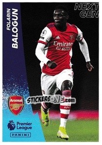 Sticker Folarin Balogun - Premier League Inglese 2021-2022 n. 339 - Panini