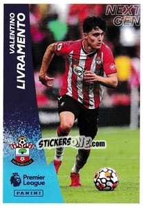 Figurina Valentino Livramento - Premier League Inglese 2021-2022 n. 346 - Panini