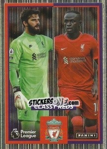 Sticker Alisson / Sadio Mané - Premier League Inglese 2021-2022 n. 372 - Panini