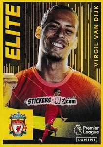 Sticker Virgil van Dijk - Elite - Premier League Inglese 2021-2022 n. 374 - Panini