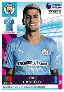 Sticker João Cancelo - Premier League Inglese 2021-2022 n. 385 - Panini
