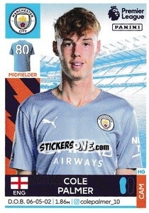 Sticker Cole Palmer - Premier League Inglese 2021-2022 - Panini