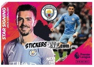 Sticker Jack Grealish - Star Signing - Premier League Inglese 2021-2022 - Panini