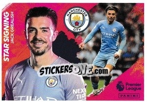 Sticker Jack Grealish - Star Signing - Premier League Inglese 2021-2022 n. 402 - Panini