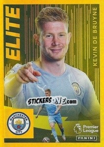 Sticker Kevin De Bruyne - Elite - Premier League Inglese 2021-2022 - Panini