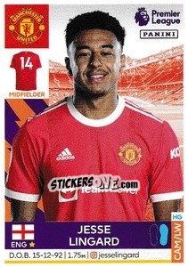 Sticker Jesse Lingard - Premier League Inglese 2021-2022 - Panini