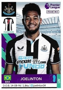 Figurina Joelinton - Premier League Inglese 2021-2022 - Panini