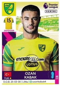 Sticker Ozan Kabak - Premier League Inglese 2021-2022 n. 471 - Panini