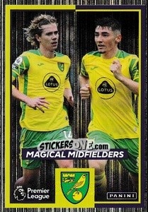 Figurina Todd Cantwell / Billy Gilmour - Premier League Inglese 2021-2022 - Panini