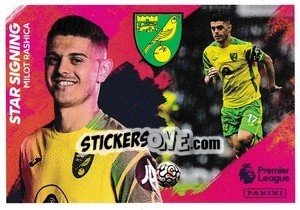 Figurina Milot Rashica - Star Signing - Premier League Inglese 2021-2022 n. 489 - Panini
