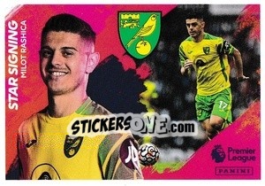 Figurina Milot Rashica - Star Signing - Premier League Inglese 2021-2022 - Panini