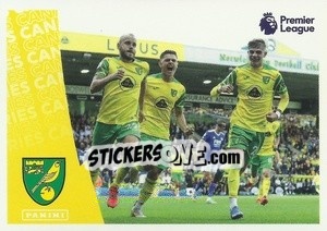 Figurina Canaries - Premier League Inglese 2021-2022 - Panini