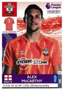 Sticker Alex McCarthy - Premier League Inglese 2021-2022 n. 493 - Panini
