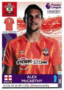 Cromo Alex McCarthy - Premier League Inglese 2021-2022 - Panini