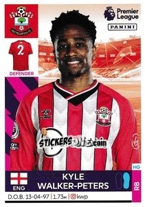 Figurina Kyle Walker-Peters - Premier League Inglese 2021-2022 - Panini