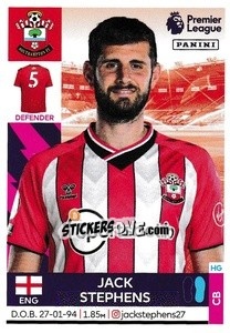 Cromo Jack Stephens - Premier League Inglese 2021-2022 n. 497 - Panini