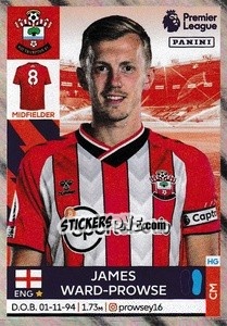 Sticker James Ward-Prowse - Premier League Inglese 2021-2022 - Panini