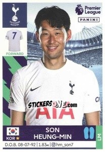 Cromo Son Heung-min - Premier League Inglese 2021-2022 - Panini