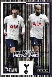 Cromo Heung-Min Son / Lucas Moura - Premier League Inglese 2021-2022 - Panini