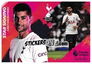 Sticker Cristian Romero - Star Signing - Premier League Inglese 2021-2022 n. 547 - Panini