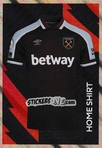 Sticker Home Kit - Premier League Inglese 2021-2022 n. 603 - Panini