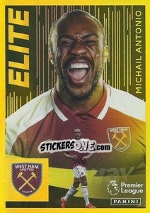 Figurina Michail Antonio - Elite - Premier League Inglese 2021-2022 - Panini